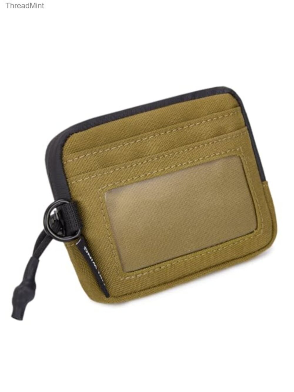 RFID Mini Tactical Wallet Nylon Water Resistant Small Coin Pouch
